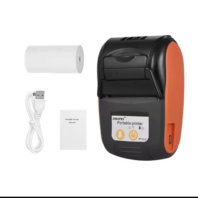 Impresora térmica portátil Mini impresora térmica Bluetooth para Android para IOS